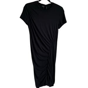 Theory | Dresses | Theory Bedford Mod Vegan Leather Sleeveless Shift Dress  Black Size 4 | Poshmark